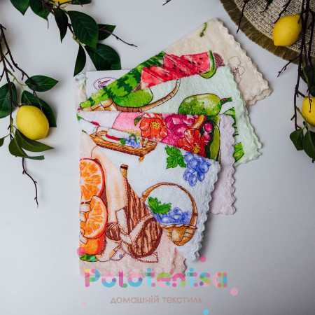 Салфетки Fruits 30*30