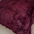 Покрывало-одеяло Травка евро/вишневый-1-image