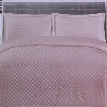 Полуторный комплект постельного белья Колоко Темно-розовый  1,5ка