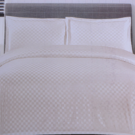 Двуспальный комплект постельного белья Колоко Светло-серый