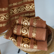Полотенца кухонные Ракушка коричневый-0-image
