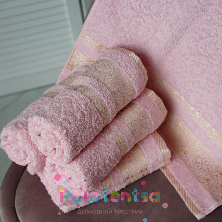 Полотенца кухонные Лола розовый