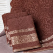 Полотенца банные Лола темно коричневый-0-image