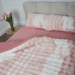 Постільна білизна хутряна рожева євро-3-image