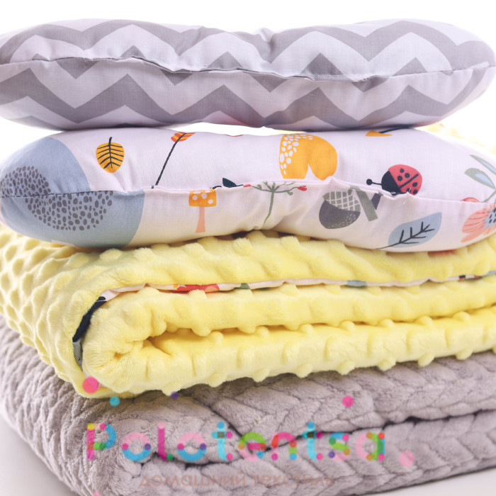 Набор детский одеяло+подушка+простынь-3